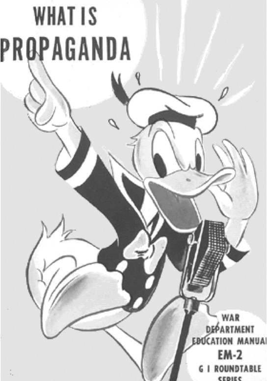 Product picture WWII Pamphlet: What is Propaganda? Donald Duck